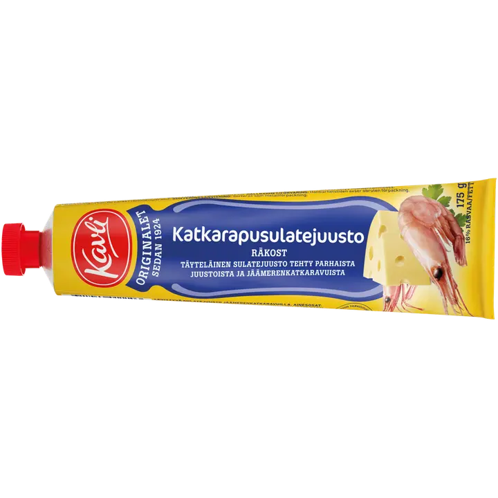 Kavli Levittyvä katkarapusulatejuusto 175g
