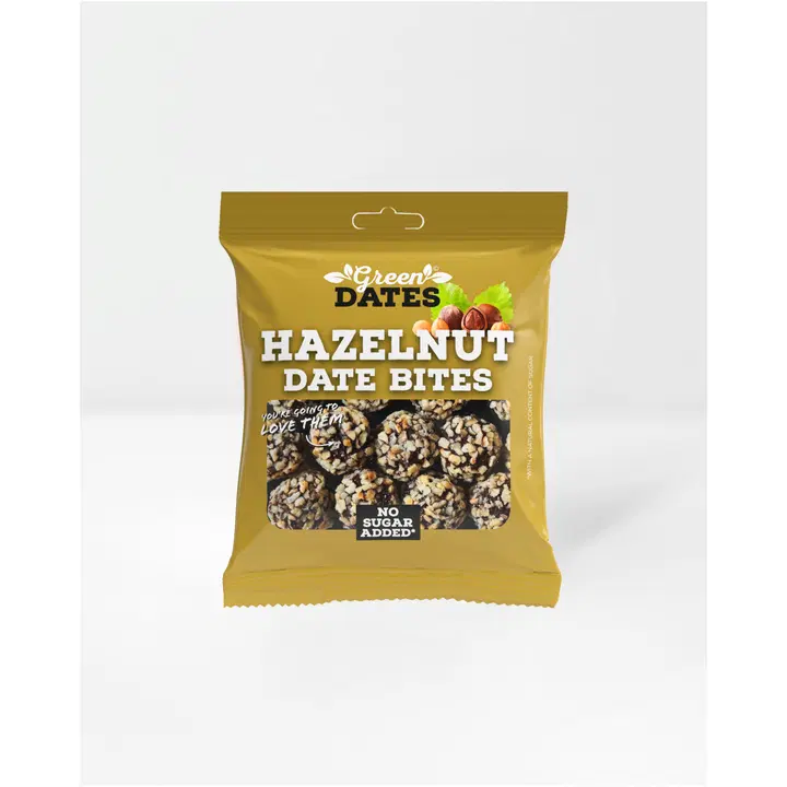 Hasselpähkinä date bites