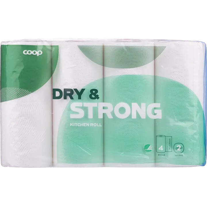 Coop talouspaperi puoliarkki Dry & Strong 4 rl