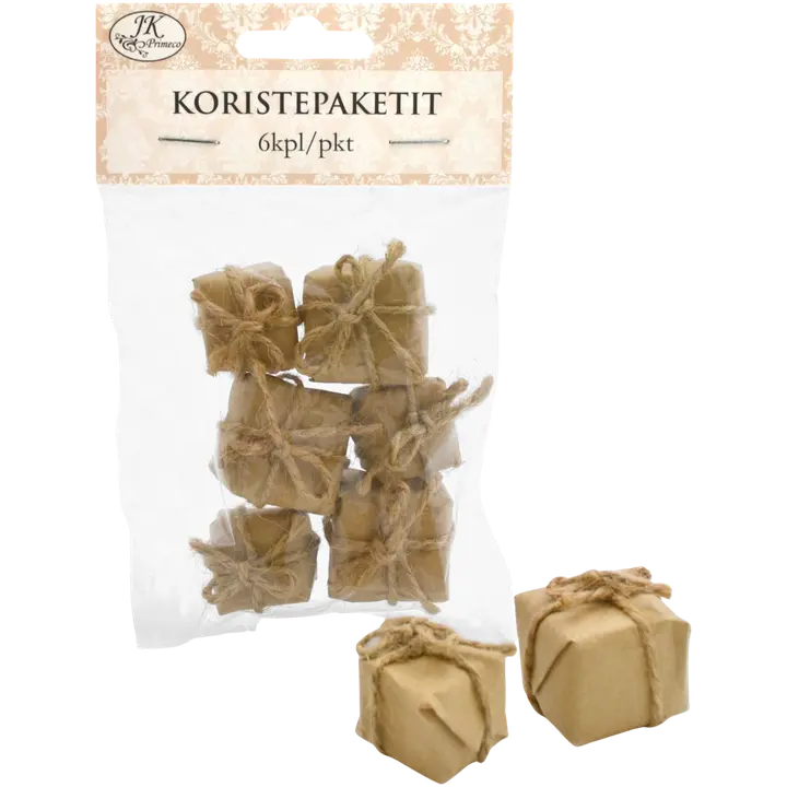 J.K. Primeco Koristepaketit natur 6kpl/pkt