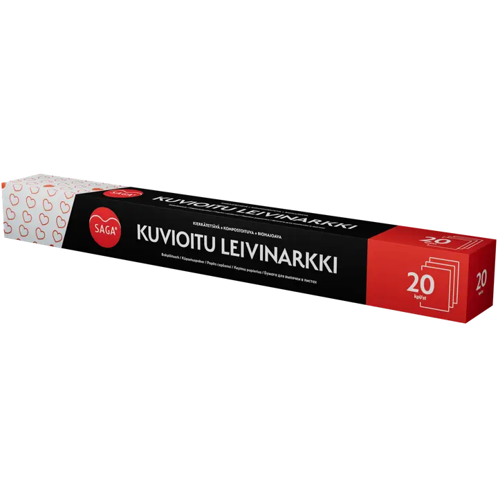 Saga küpsetuspaber 20tk