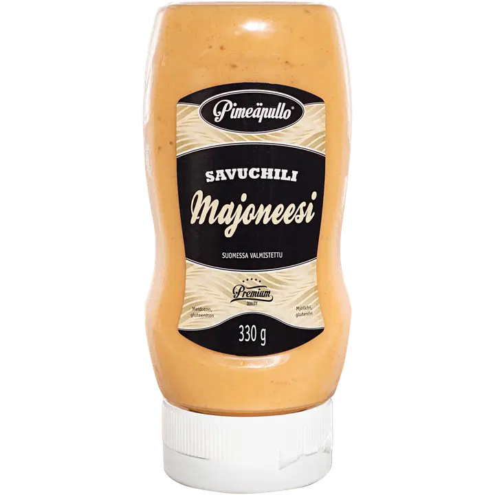 Pimeäpullo Savuchilimajoneesi 330g
