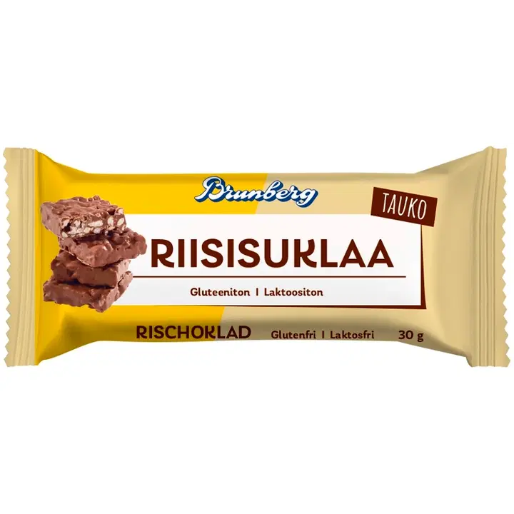 Brunberg Tauko Riisisuklaa 30g