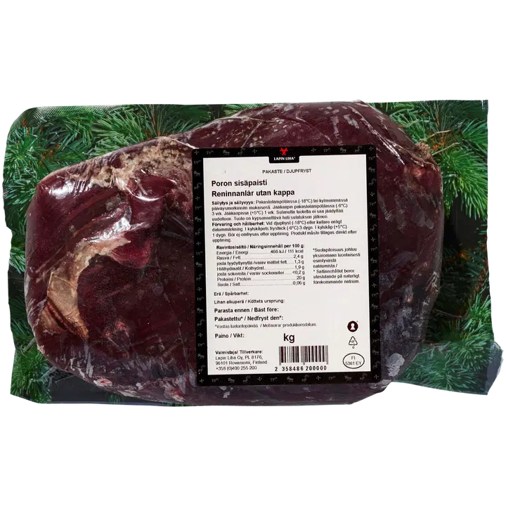 Lapin Liha Poron sisäpaisti noin 450g