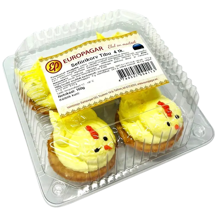 Europagar Sefiirikorv Tibu 4 tk 160 g