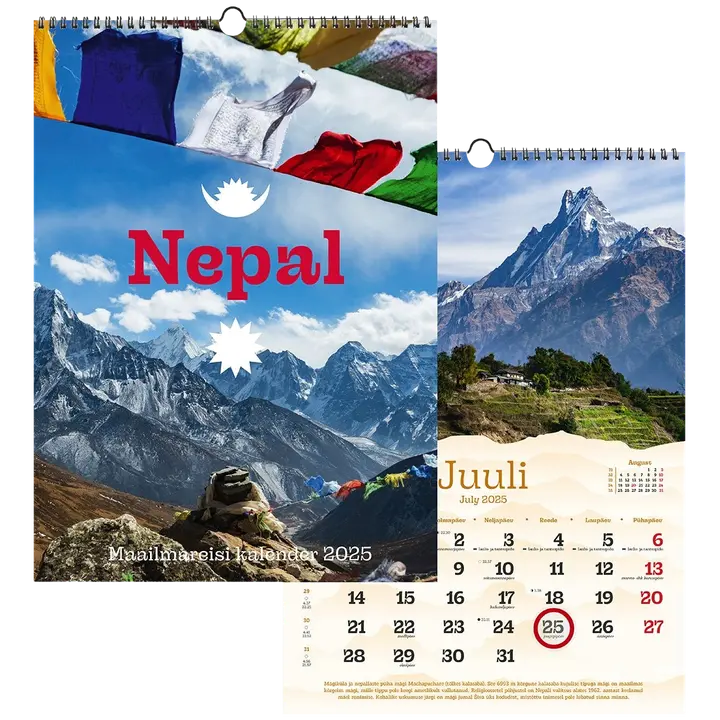 Seinakalender reisikalender 297 x 420