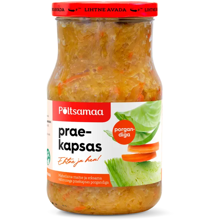 Põltsamaa praekapsas porgandiga 820 g