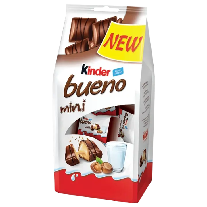 Kinder Bueno mini piimašokolaadivahvel pähklitäidisega 108 g