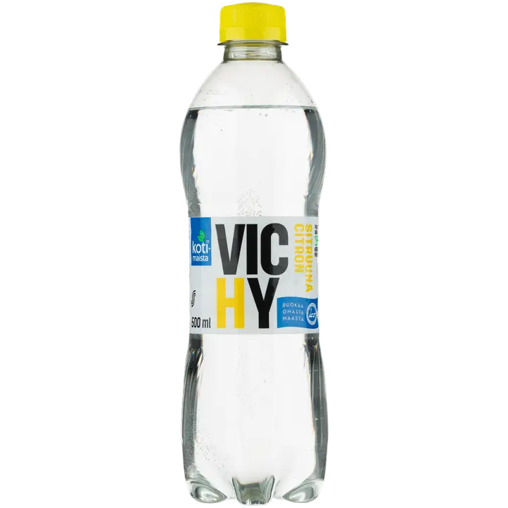 Kotimaista sitruuna vichy kivennäisvesi 0,5l