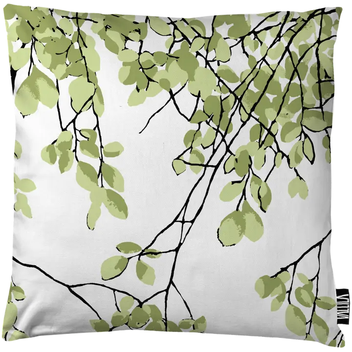 Vallila tyynynpäällinen Lehtisade 43x43 cm vihreä