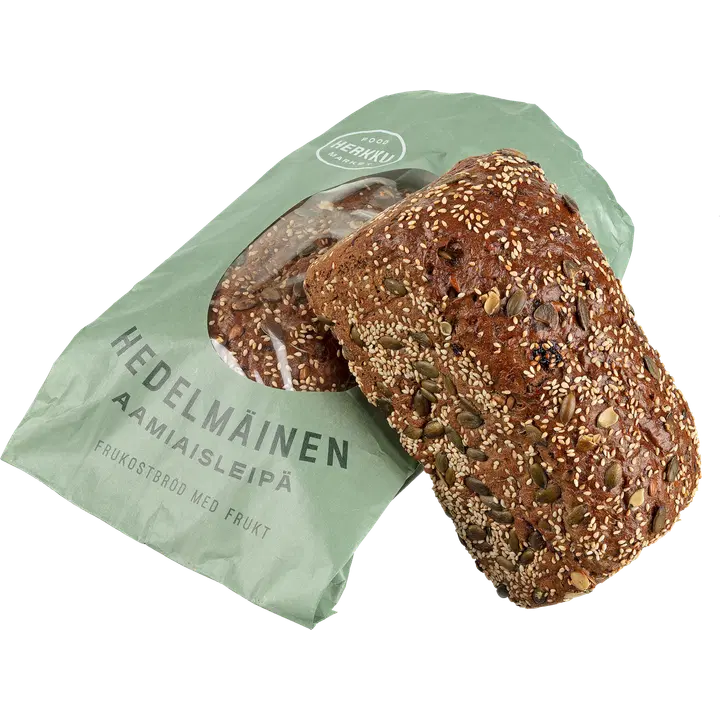 Herkku Bakery 450g hedelmäinen aamiaisleipä