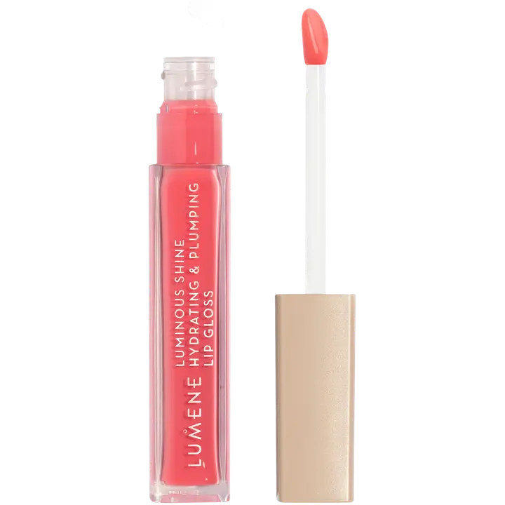 Lumene Luminous Shine Kosteuttava & täyteläistävä huulikiilto 4 Peach Pink 5 ml