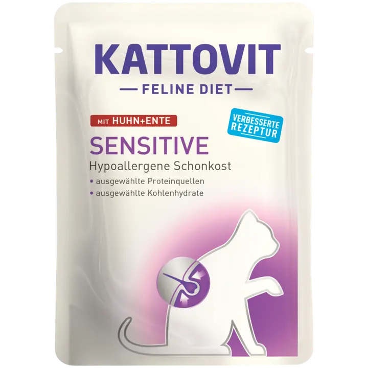 Kattovit Sensitive Kana & Ankka 85g