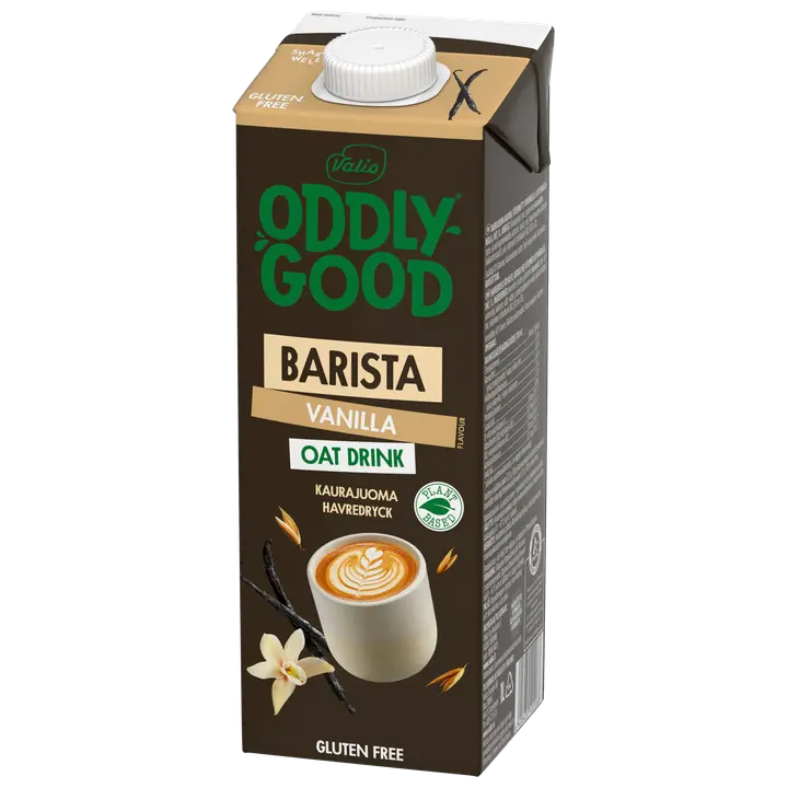 Oddlygood® Barista kaurajuoma vanilja 1 l UHT gluteeniton