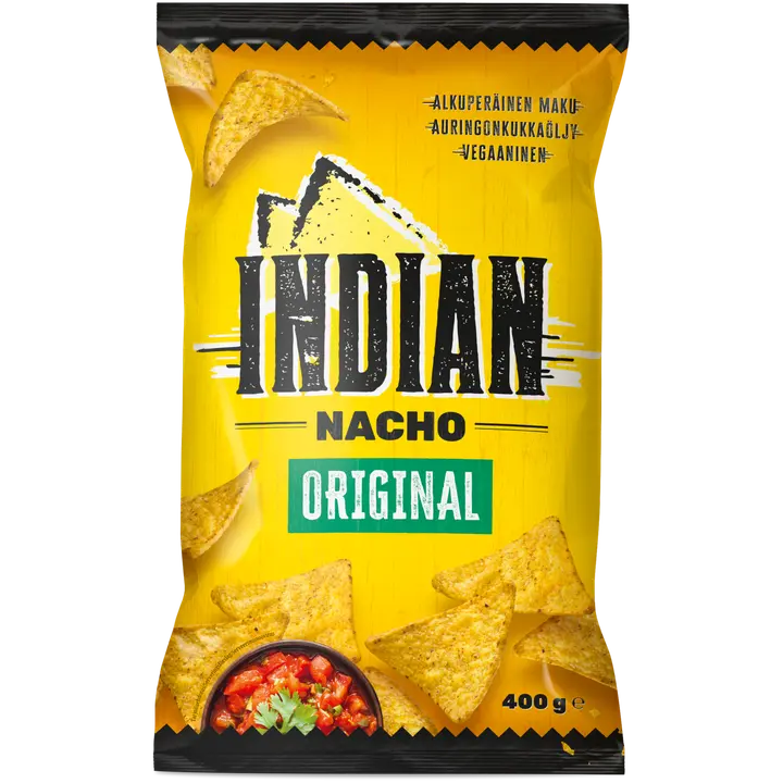 Indian Original nacho maissilastu 400g