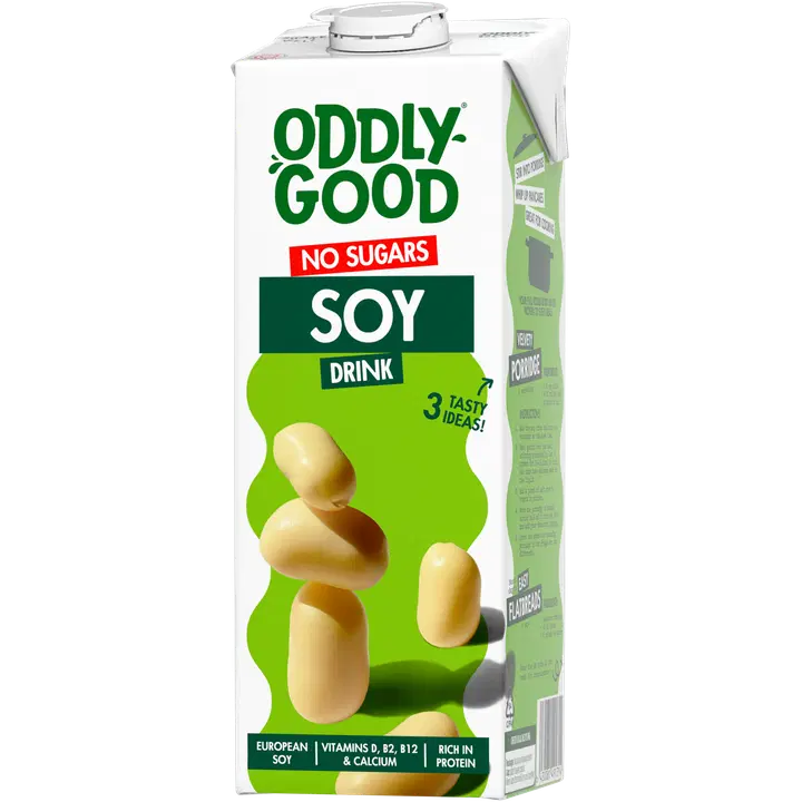 Oddlygood® soijajuoma 1 l no sugars UHT