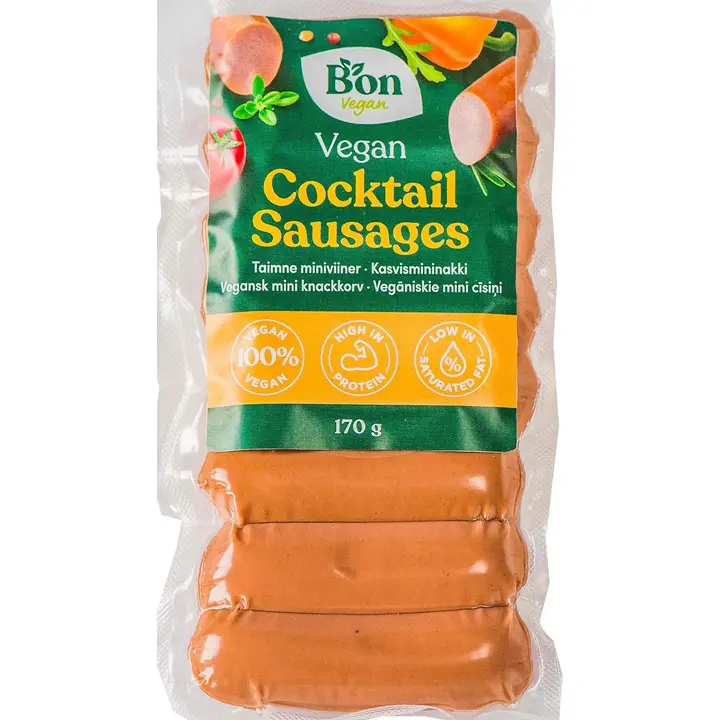 Bon Vegan Taimsed Miniviinerid 170 G