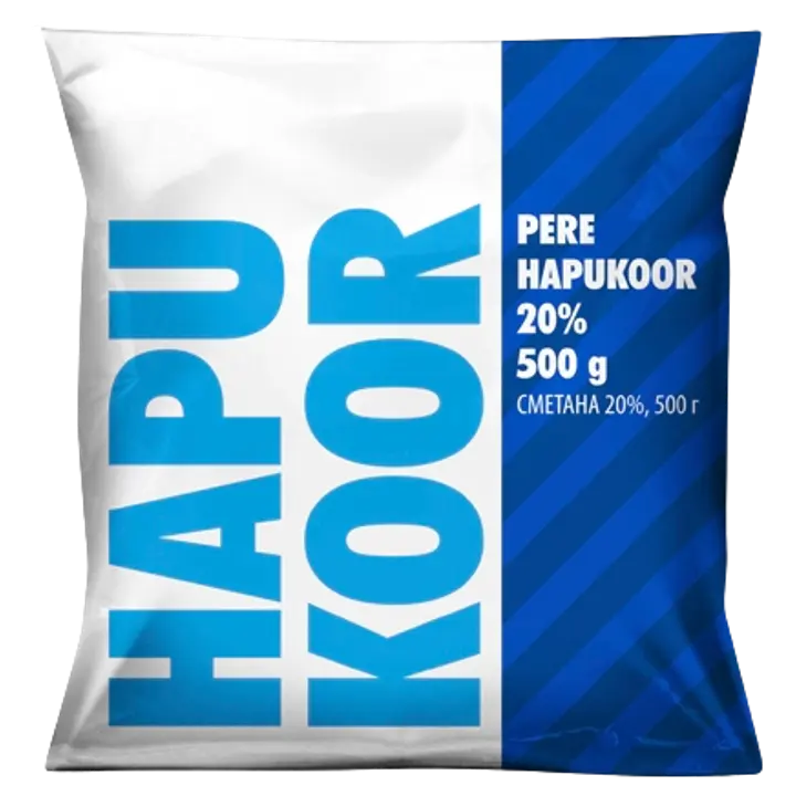 Pere hapukoor 20% 500g kile