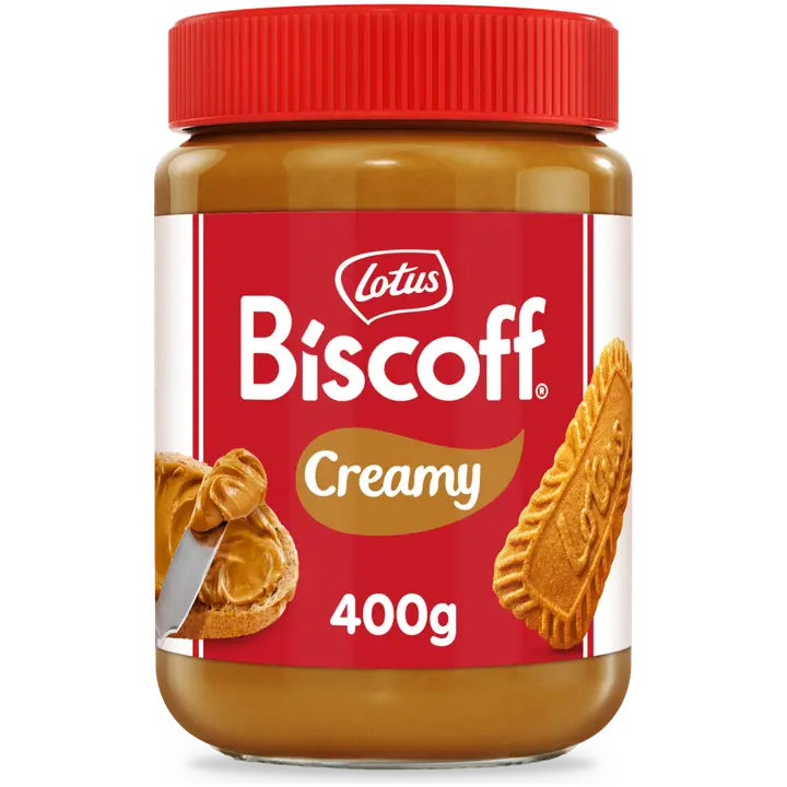 Lotus Biscoff Spread Creamy karamellisoitu keksilevite 400g