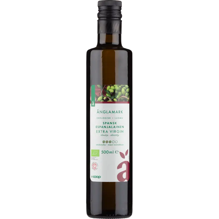 Änglamark Extra virgin espanjalainen oliiviöljy luomu 0,5 l