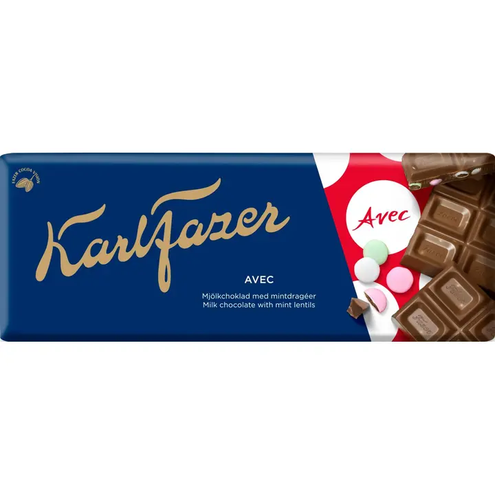 Karl Fazer Avec 180g suklaalevy