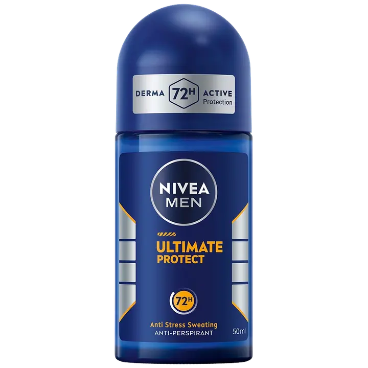NIVEA MEN 50ml Ultimate Protect Deo Roll-On -antiperspirantti
