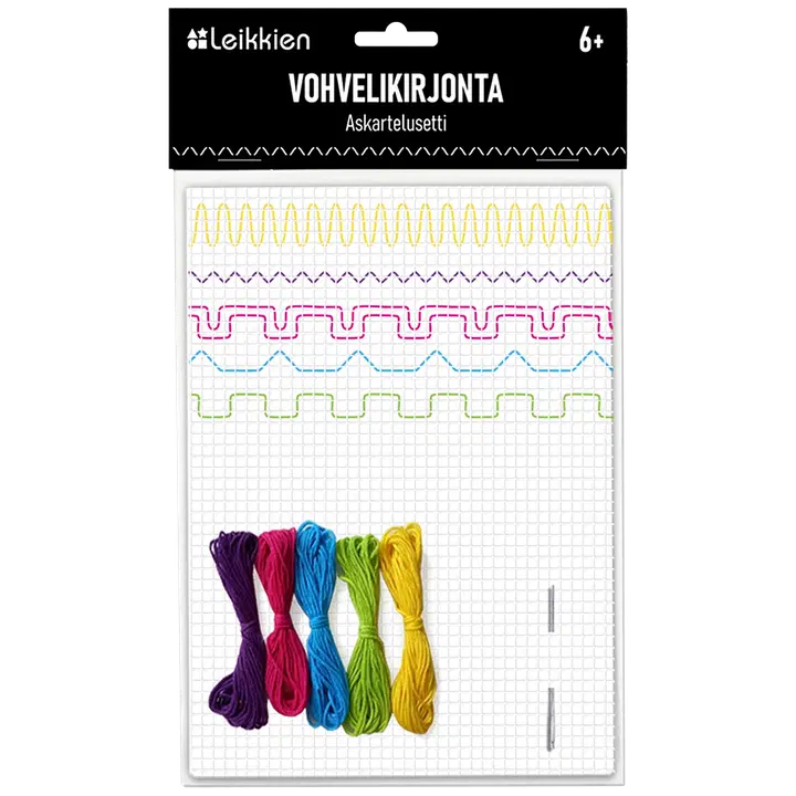 Leikkien vohvelikirjonta askartelusetti