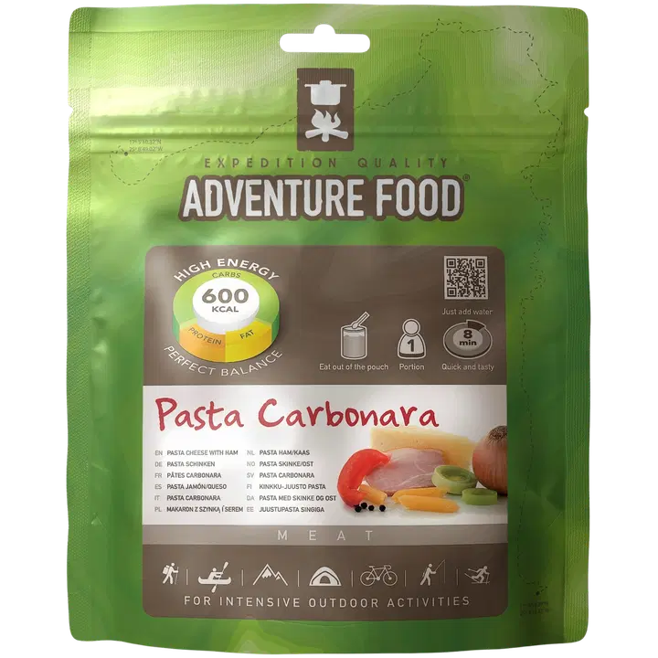 Adventure Food Pasta Carbonara, retkiruoka