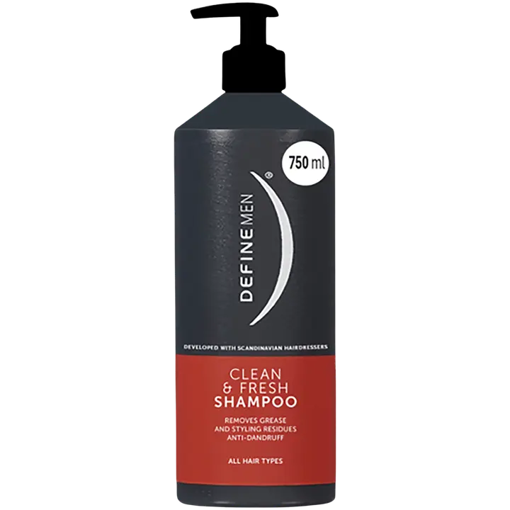 Define Men Clean & Fresh Shampoo 750ml