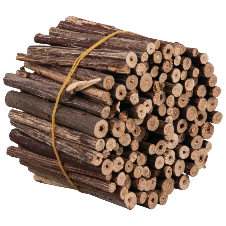 Rayher Hobby oksakappaleet, luonnonvärinen, 0,2-1,2cm ø, luonnonvärinen, 7,5cm, nippu 200g