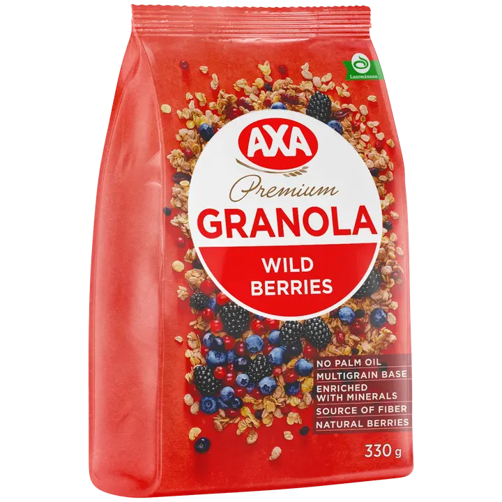 Axa premium müsli marjadega 330g