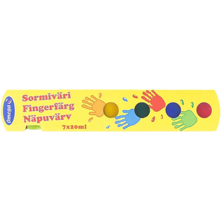 Omega sormivärit 7x20ml