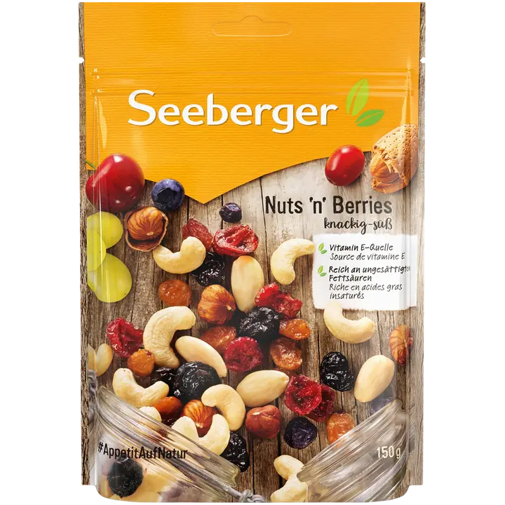 Seeberger 150g pähkinä-marjasekoitus