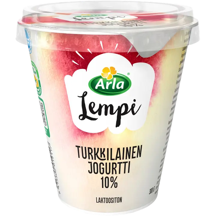 Arla Lempi 300g 10% laktoositon turkkilainen jogurtti