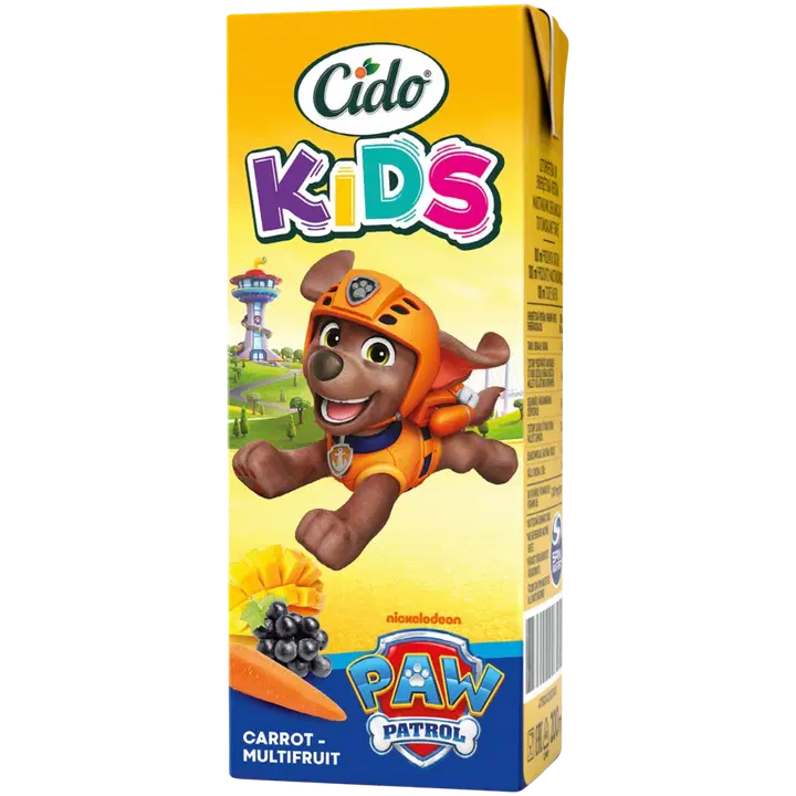 CIDO Käpapatrull porgandi-puuvilja mahlajook 200 ml