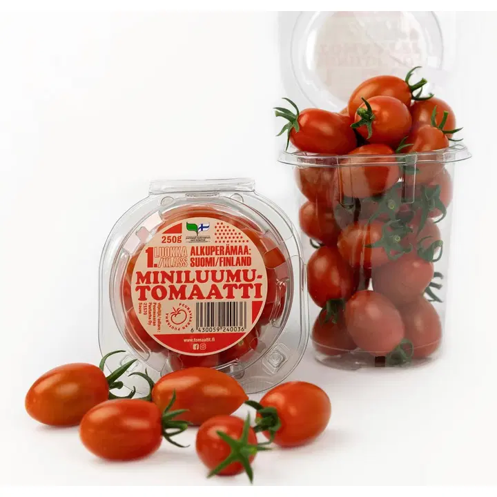 Peuravaaran puutarha Miniluumutomaatti rasia 250 g