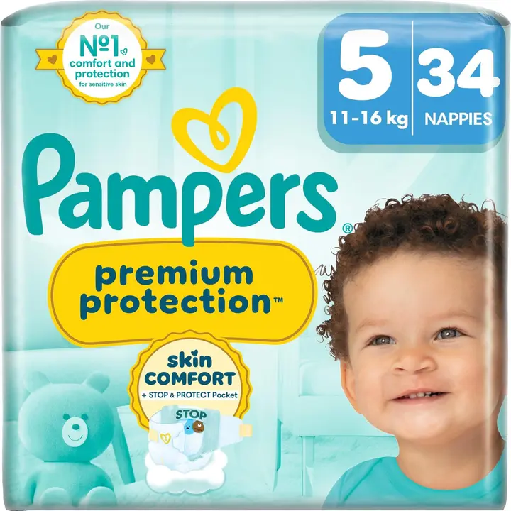 PAMPERS PREM teipmähkmed 5 11-16KG 34tk