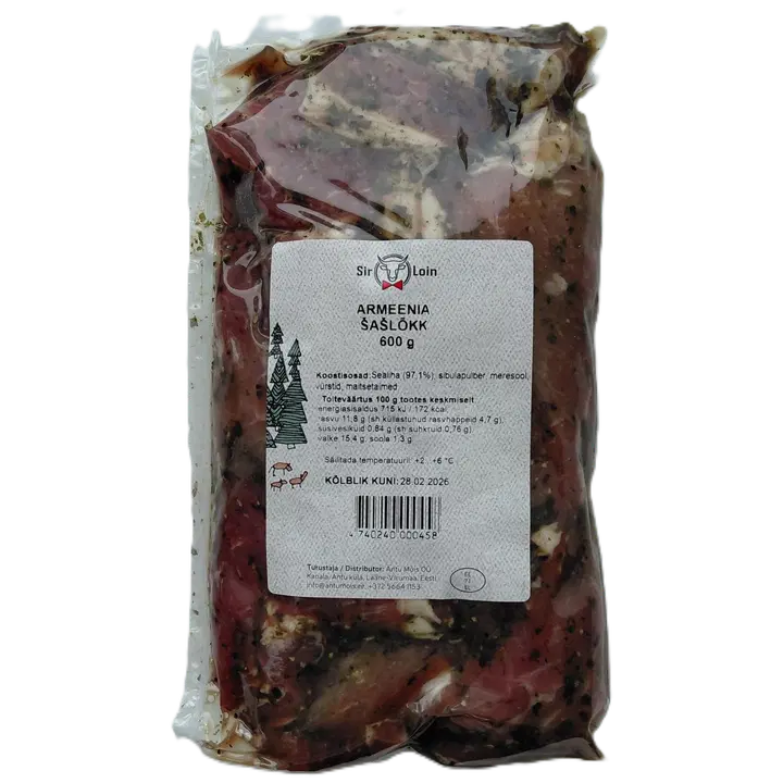 SirLoin Armeenia šašlõkk 600g