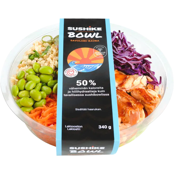 Sushike Bowl Savulohi-kaura 340g