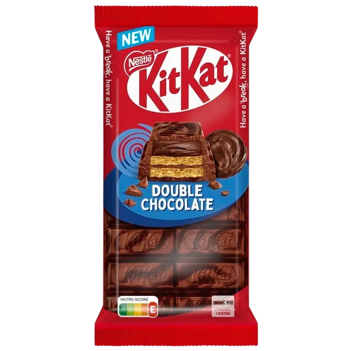 KitKat šokolaaditahvel, Double Chocolate 99g