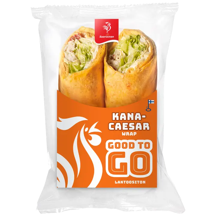 Saarioinen Good to Go Kana-Caesarwrap 220g