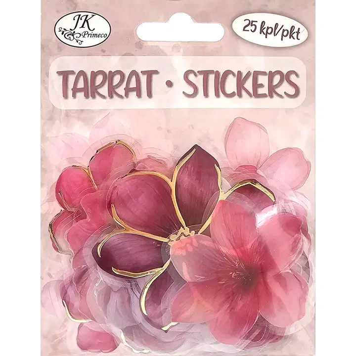 J.K. Primeco tarra Kukat pinkki 25kpl