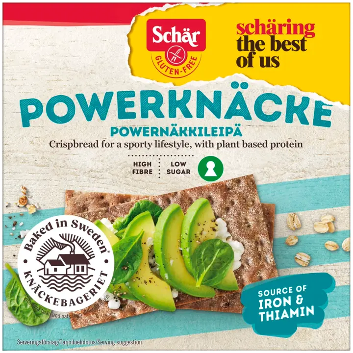 Schär Powernäkkileipä gluteeniton 225g