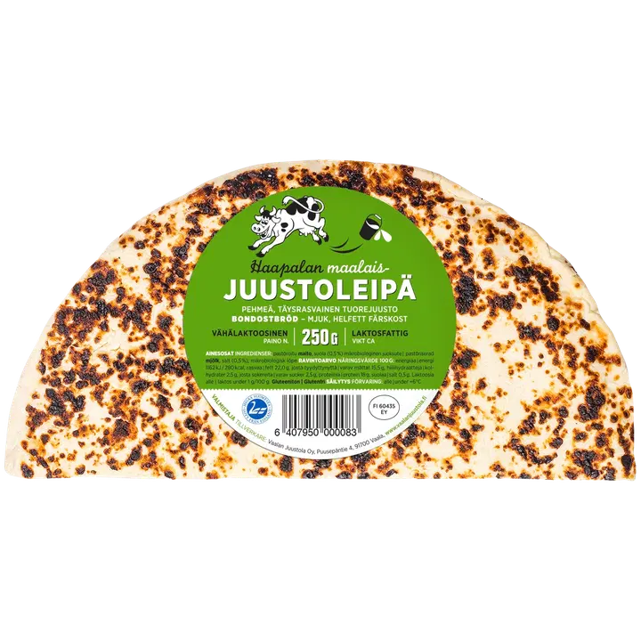 Haapalan Juustoleipä vähälaktoosinen 250g