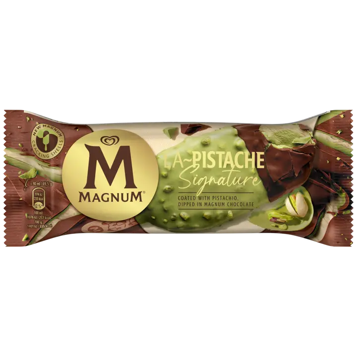 Magnum Pistaatsiamaitseline Pulgajäätis 90 ml/70 g