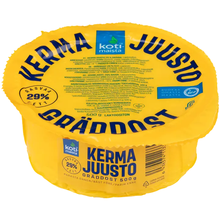 Kotimaista kermajuusto 500 g