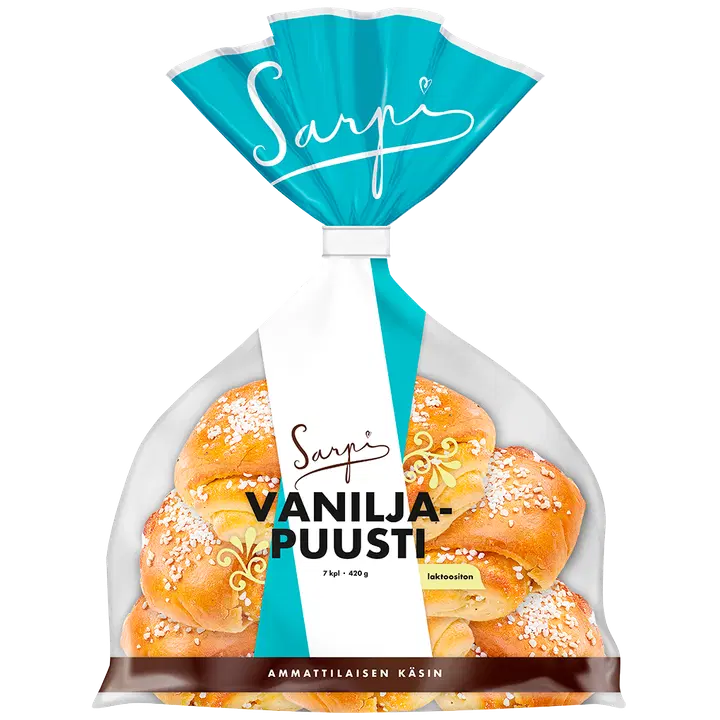 Sarpi Vaniljapuusti 7kpl/420g