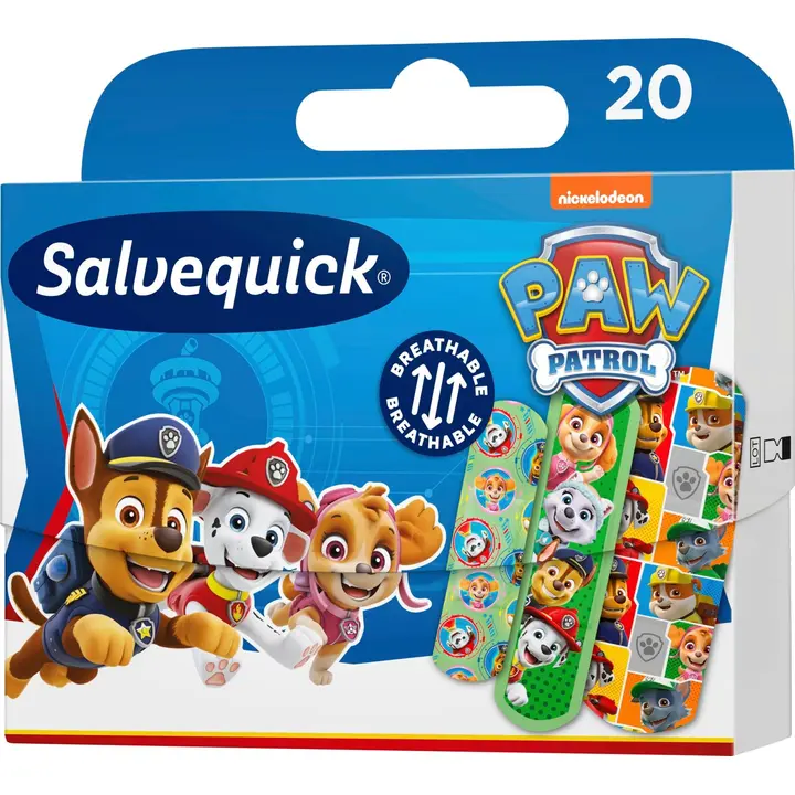 Salvequick Paw Patrol lastenlaastari 20kpl