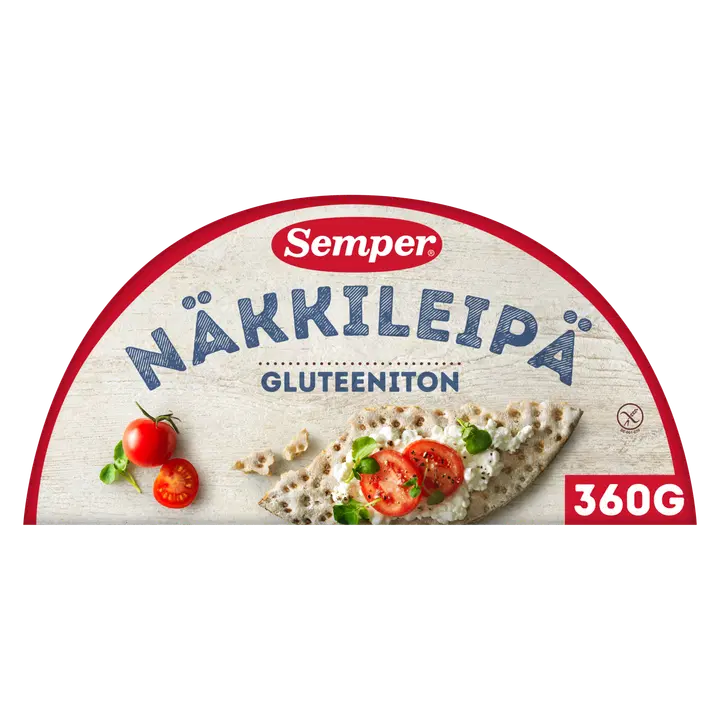 Semper Gluteeniton Näkkileipä 360g