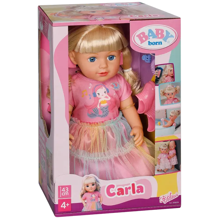 Baby born carla nukk 43 cm